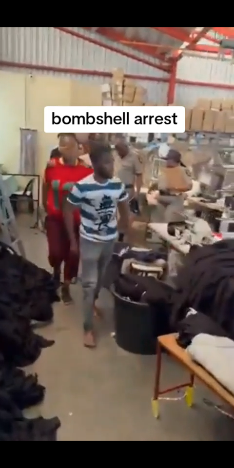 WATCH] Chinese employers were arrested today at ISithebe Industrial ...